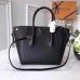Louis Vuitton Freedom Grained Calfkin Leather Tote Handbag M54843 Noir 2017