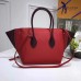 Louis Vuitton Freedom Grained Calfkin Leather Tote Handbag M54843 Burgundy 2017