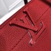 Louis Vuitton Freedom Grained Calfkin Leather Tote Handbag M54843 Burgundy 2017