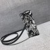 Louis Vuitton Petite Malle Bag M54918 Black/White 2017