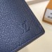 Louis Vuitton Taiga Leather Brazza Wallet With Hawaiian-Print Lining M30161 2017