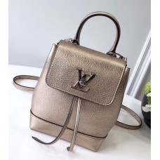 Louis Vuitton Lockme Backpack Mini M54573 Gold 2017