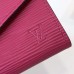 Louis Vuitton Epi Leather Key Pouch M56246 Fuchsia