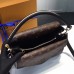 Louis Vuitton Grained Calfskin Double V Handbag M54439 Noir 2017