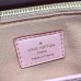 Louis Vuitton Grained Calfskin Double V Handbag M54440 Rose Poudre 2017