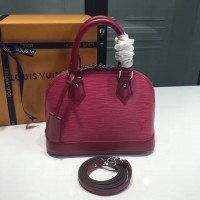 Louis Vuitton Alma BB  Epi Leather M91606 Hot Pink(KD-721603)