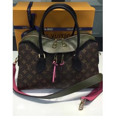 Louis Vuitton TUILERIES Monogram canvas with leather bag M41456(KD-721610)