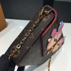 Louis Vuitton Bird Pochette Felicie Chain Wallet Bag M62416 RED 2017(KD-722403)