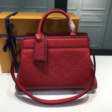 Louis Vuitton Vosges Monogram Empreinte Leather Medium handbag M41492 Red(kd-732801)