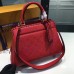 Louis Vuitton Vosges Monogram Empreinte Leather Medium handbag M41492 Red(kd-732801)