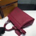 Louis Vuitton Vosges Monogram Empreinte Leather Medium handbag M43249 Burgundy(kd-732802)