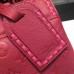 Louis Vuitton Vosges Monogram Empreinte Leather Medium handbag M43249 Burgundy(kd-732802)