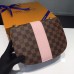 Louis Vuitton Damier Ebene Canvas With Stripe Taurillon Leather Wight Bag N64418 Magnolia 2017