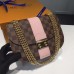 Louis Vuitton Damier Ebene Canvas With Stripe Taurillon Leather Wight Bag N64418 Magnolia 2017