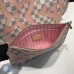 Louis Vuitton Damier Azur Canvas Nerverfull MM Tote Bag N41050 Pink 2017