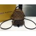 Louis Vuitton Palm Monogram Canvas Mini Backpack M41562 Brown 2017