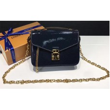 Louis Vuitton Epi Shiny Leather Pochette Metis Mini Shoulder Bag M54991 Black 2017