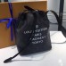 Louis Vuitton Monogram Elipse Coated Canvas Nano Bag M43418 Black 2017