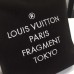 Louis Vuitton Cowhide Leather Trim Nano Bag M43418 Black 2017