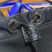 Louis Vuitton Cowhide Leather Trim Nano Bag M43418 Black 2017