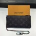 Louis Vuitton Monogram Eclipse Coated Canvas Ipad Pouch M64449 2017