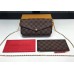 Louis Vuitton Damier Ebene Canvas Pochette Felicie Chain Wallet M63032 Bag