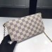 Louis Vuitton Damier Azur Canvas Pochette Felicie Chain Wallet M63032 Bag