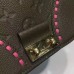 Louis Vuitton Monogram Empreinte Junot Bag M43146 Rose Kaki 2017