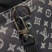 Louis Vuitton Original Leather Giraffe Print Tote NS Monogram Men’s Bag M54127 Black 2017