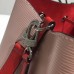 Louis Vuitton Lockme Epi Bucket Bag M54680 Pink/Red 2017