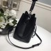 Louis Vuitton Lockme Epi Bucket Bag M54680 Black 2017