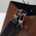 Louis Vuitton Lockme Epi Bucket Bag M54680 Caramel/Black 2017