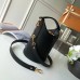 Louis Vuitton Bucket Shape Duffle Bag M53044 Black