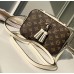 Louis Vuitton Saintonge Monogram Calfskin Bag M43559 Creme 2018