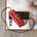 Louis Vuitton Saintonge Monogram Calfskin Bag M43556 Red 2018