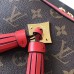 Louis Vuitton Saintonge Monogram Calfskin Bag M43556 Red 2018