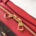 Louis Vuitton Saintonge Monogram Calfskin Bag M43556 Red 2018