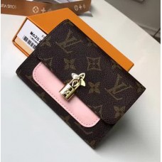 LOUIS VUITTON FLOWER COMPACT WALLET M62567 PINK 2018