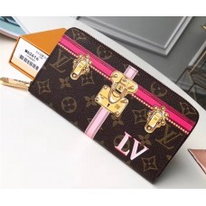 Louis Vuitton Summer Trunks Monogram Canvas Zippy Wallet M62616 2018