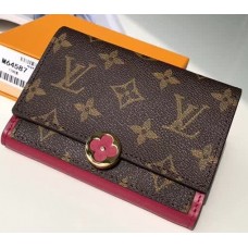 Louis Vuitton Flore Compact Wallet in Monogram Canvas M64588 Fuchsia