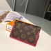 Louis Vuitton Flore Compact Wallet in Monogram Canvas M64588 Fuchsia