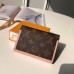 Louis Vuitton Flore Compact Wallet in Monogram Canvas M64587 Pink