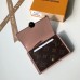 Louis Vuitton Flore Compact Wallet in Monogram Canvas M64587 Pink