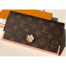 Louis Vuitton Flore Wallet in Monogram Canvas M64585 Pink