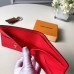 Louis Vuitton Football Print Short Wallet M63228 Red/White 2018