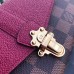 Louis Vuitton Damier Canvas Clapton Wallet N64448 Raisin 2018