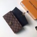 Louis Vuitton Damier Canvas Clapton Wallet N64449 Noir 2018