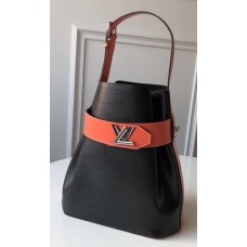 Louis Vuitton Epi Leather Bucket Bag M55188 Black 2018