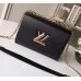 Louis Vuitton EPI Twist MM Bag M54804 Black 2018