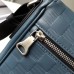 Louis Vuitton Men's District MM Messenger N41038 Blue 2017
